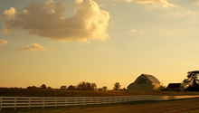Barn and Sky