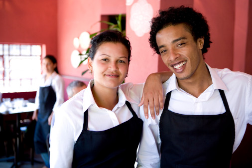 friendly staff smiling