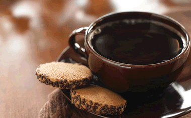 coffee and biscotti