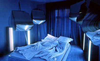 blue room