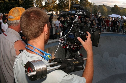 Canon 5D Mark II at a sporting event