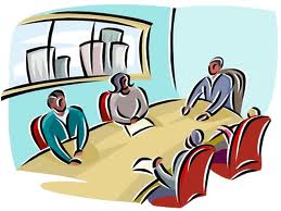 sketch of a meeting