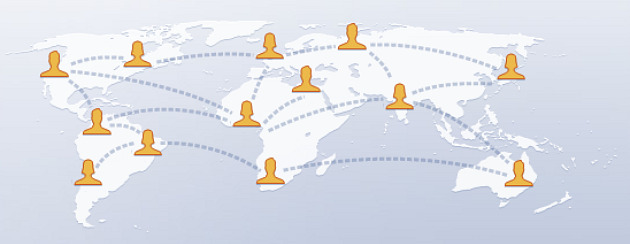 Facebook Map