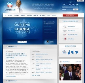 Obama's Website