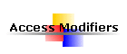 Access Modifiers