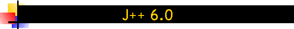 J++ 6.0