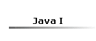 Java I