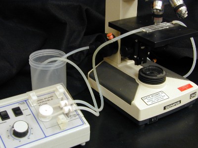 A flow cell reactor system